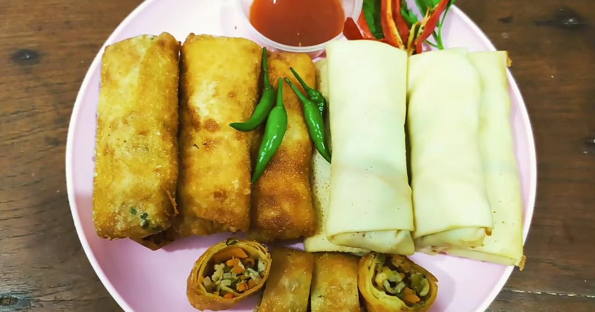 Mengenal Dua Jenis Lumpia, Basah dan Goreng
