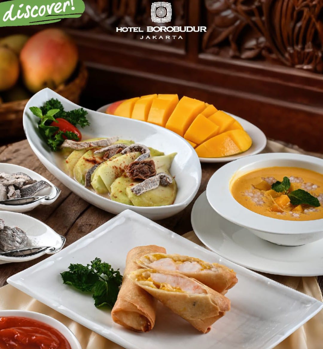 Menikmati Sensasi Aneka Hidangan Berbahan Dasar Mangga Indramayu di Hotel Borobudur