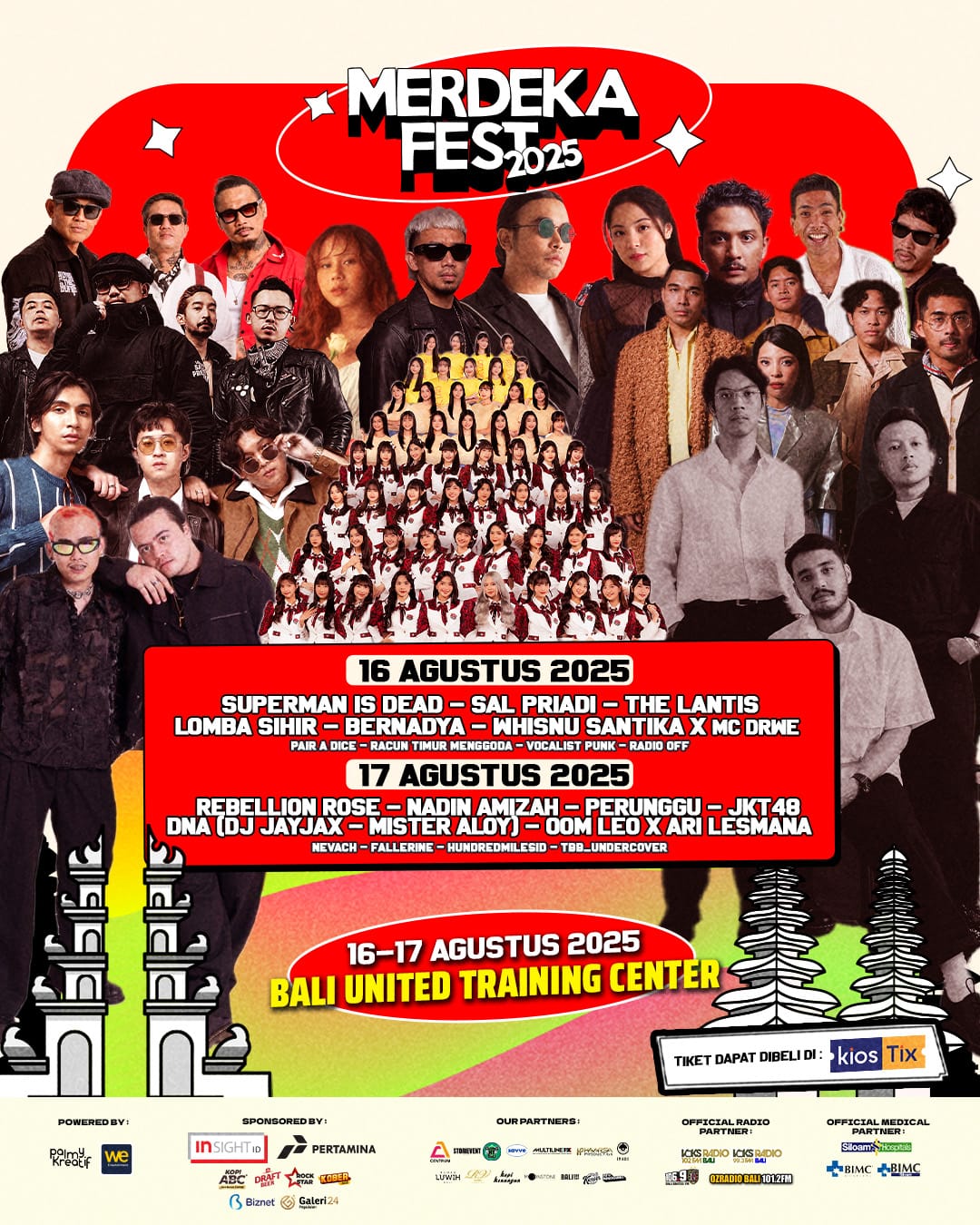 Merdeka Fest 2025 Usung Festival Musik dan Kuliner Nusantara