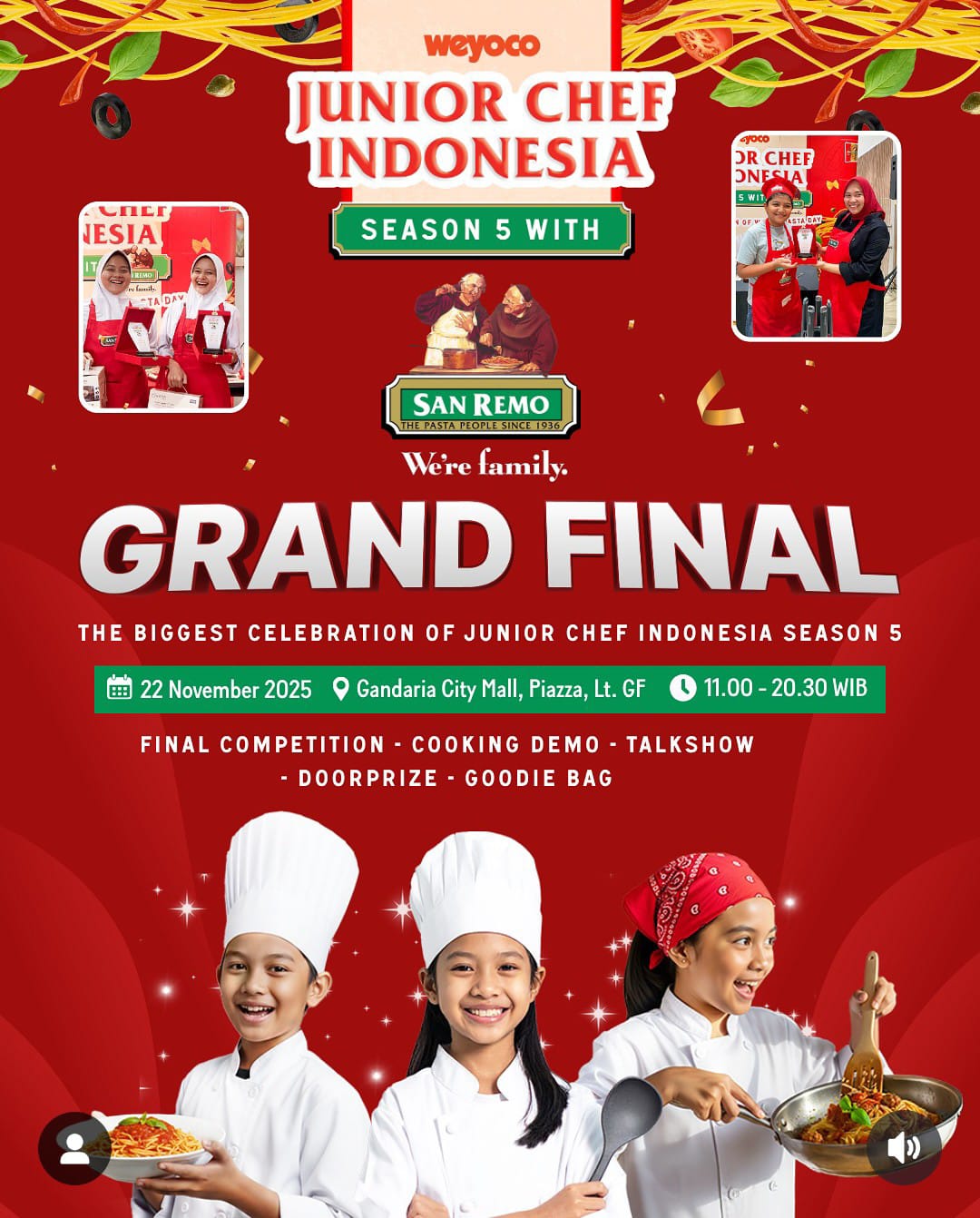 San Remo Edukasi Anak Cara Memilih Bahan Makanan Berkualitas