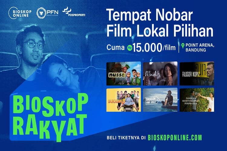 Ini Program Bioskop Rakyat, Harga Tiket Terjangkau