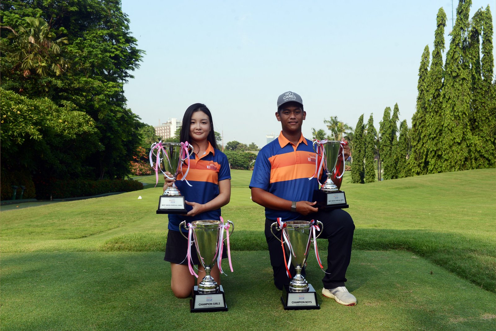 Sulit Diimbangi, Rayhan dan Elaine Rengkuh Gelar Juara