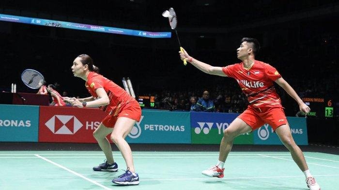 Dejan dan Gloria Gulung Juara Dunia di 16 Besar Indonesia Open