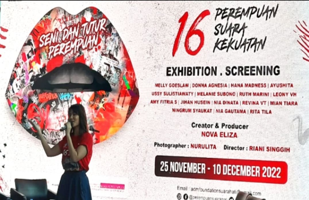 Tolak Kekerasan, 16 Perempuan Gelar Aksi di Soekarno Hatta