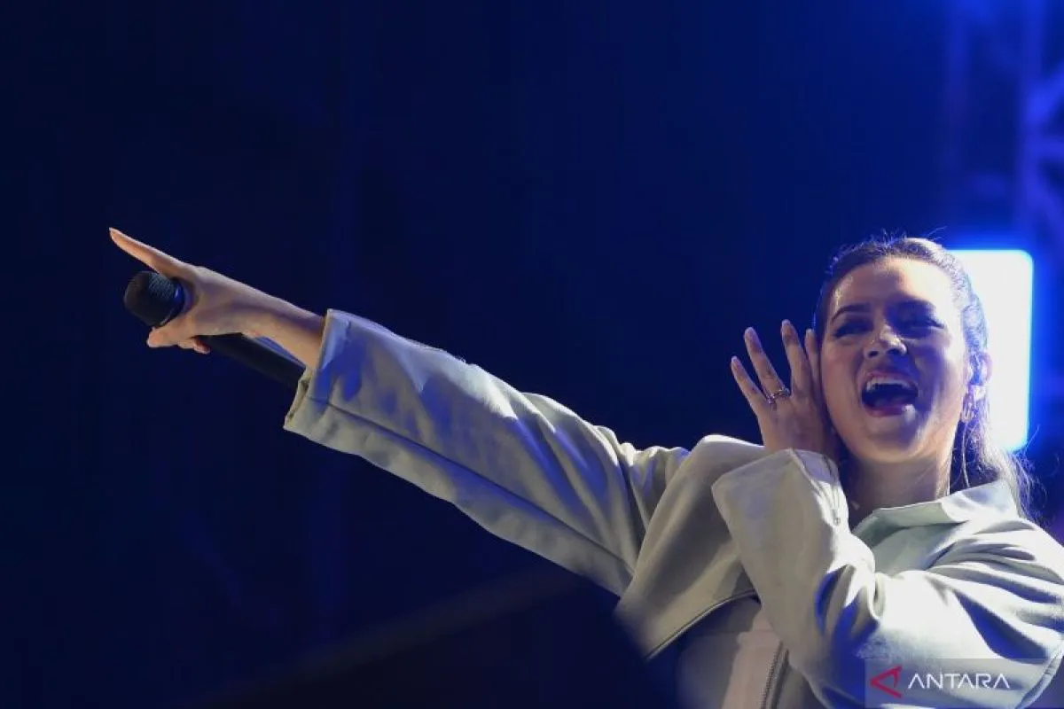 Raisa Andriana Tutup Perjuangan Timnas Indonesia di GBK