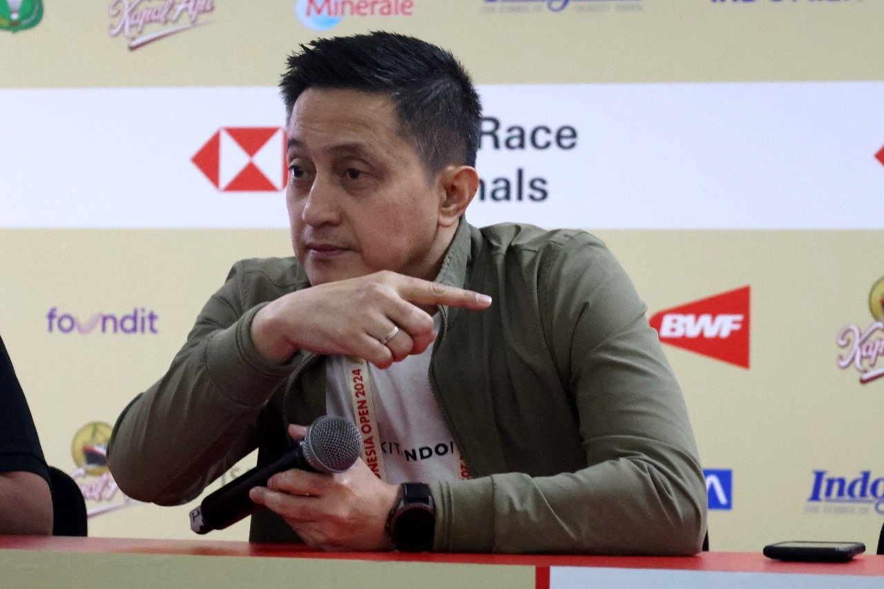 Ricky Kecewa dengan Performa Atlet Olimpiade di Indonesia Open