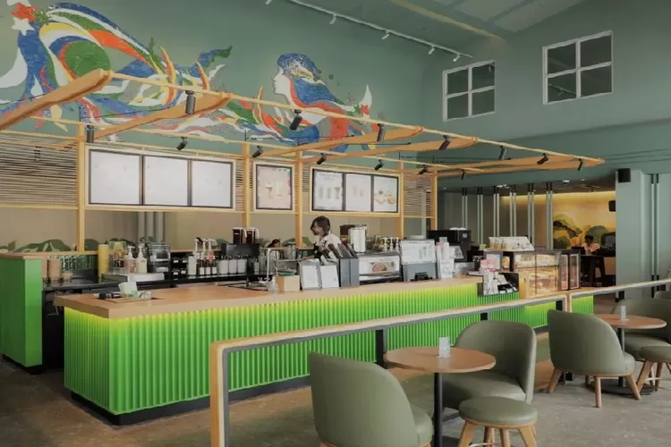 Ini Gerai Ramah Lingkungan Pertama Starbucks di Indonesia