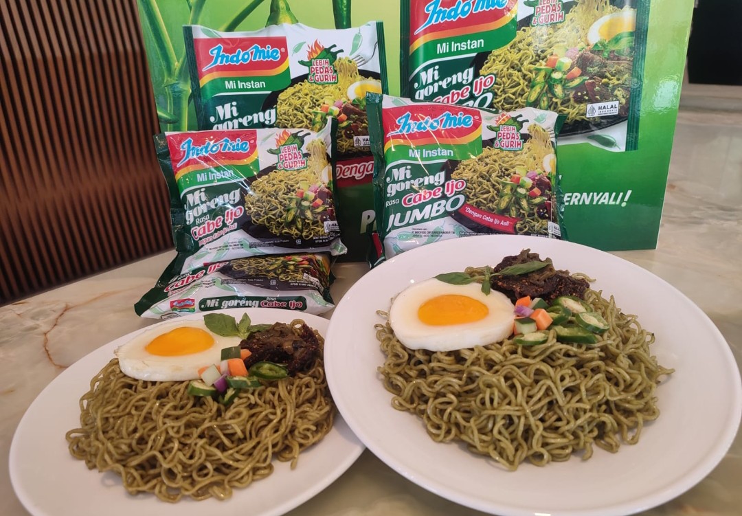 Indomie Goreng Cabe Ijo, Sensasi Baru untuk Pemburu Cita Rasa Pedas