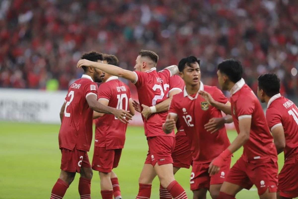 Timnas Indonesia Tertahan di Peringkat 134 FIFA