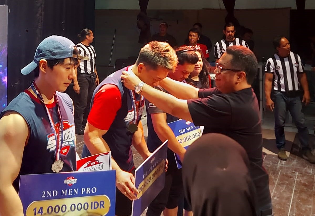 2024, Total Hadiah Vier Sport Arm Wrestling Ditingkatkan